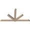 Ekena Millwork Kennewick Smooth Timber Gable Bracket, Douglas Fir, 96"W x 52"H x 3 1/2"D x 5 1/2"F, 13/12 Pitch GBW096X52X0406KEN00SDF - alternate 2